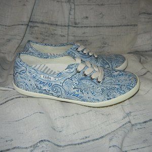 Taos Guest Star Paisley Canvas Sneakers Multicolor GST-13547 Women's 7.5